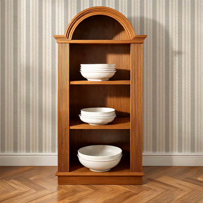 Fabiola Woodland Stripe Ivory Beige Charcoal Wallpaper