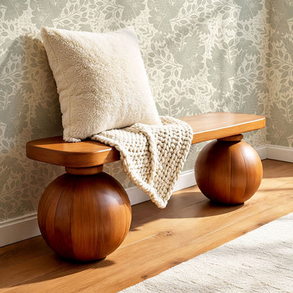 Fae Doves Cream Stone Wallpaper