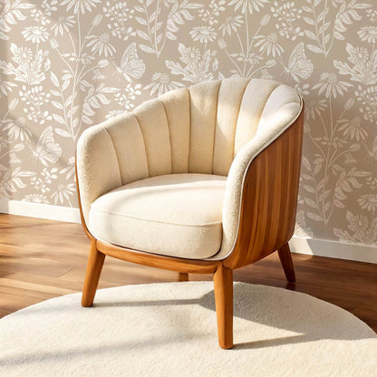 Faye Flutterby Clay Wallpaper