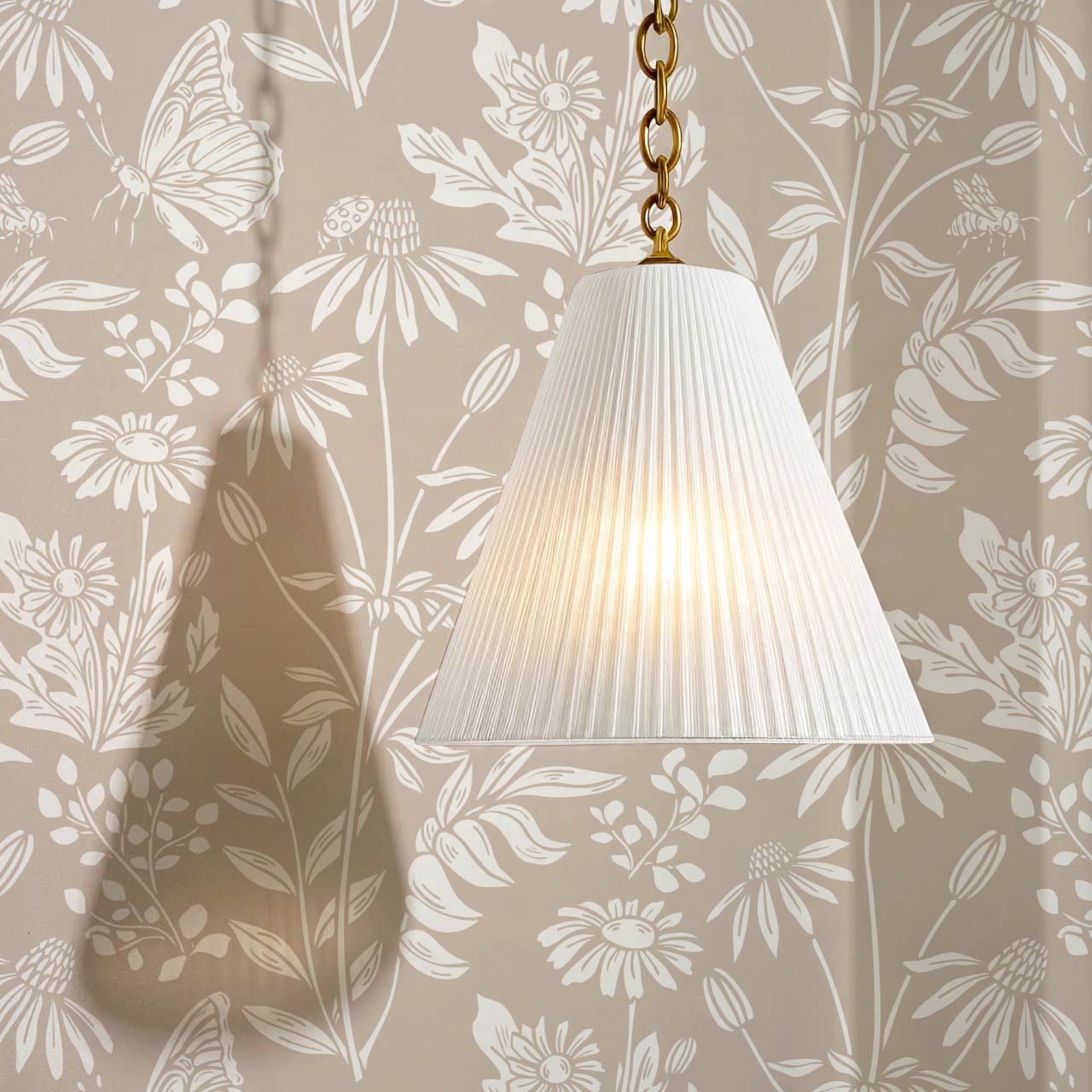 Faye Flutterby Clay Wallpaper