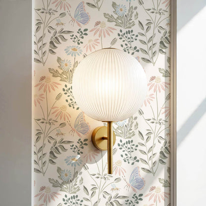 Faye Flutterby Pastel Wallpaper