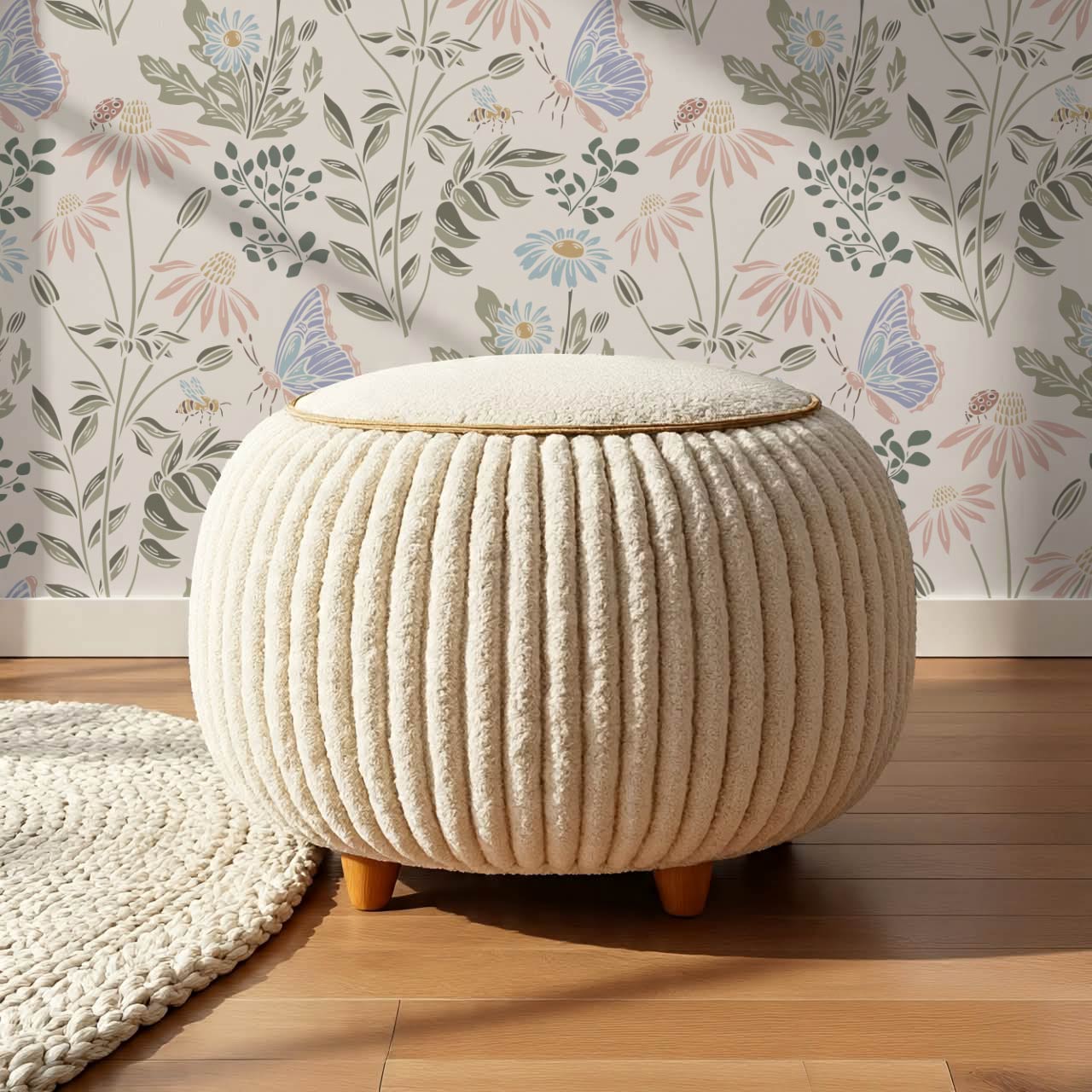 Faye Flutterby Pastel Wallpaper