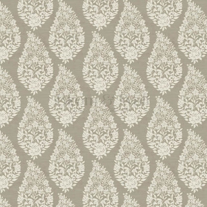 Fida Heirloom Paisley Sandstone Bone Wallpaper