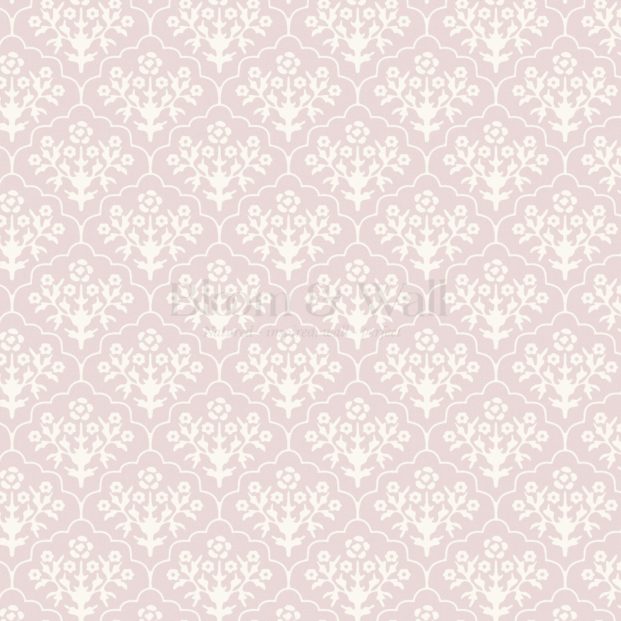 Frankie Blooms Pink Wallpaper