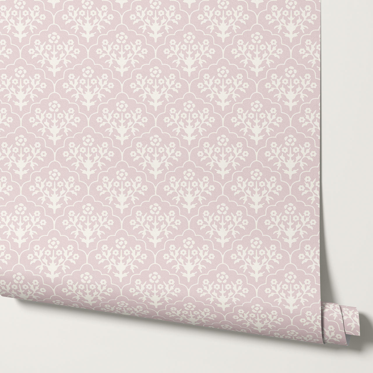Frankie Blooms Pink Wallpaper