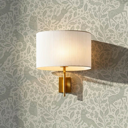 Garazi Forest Biome Stone Ivory Wallpaper