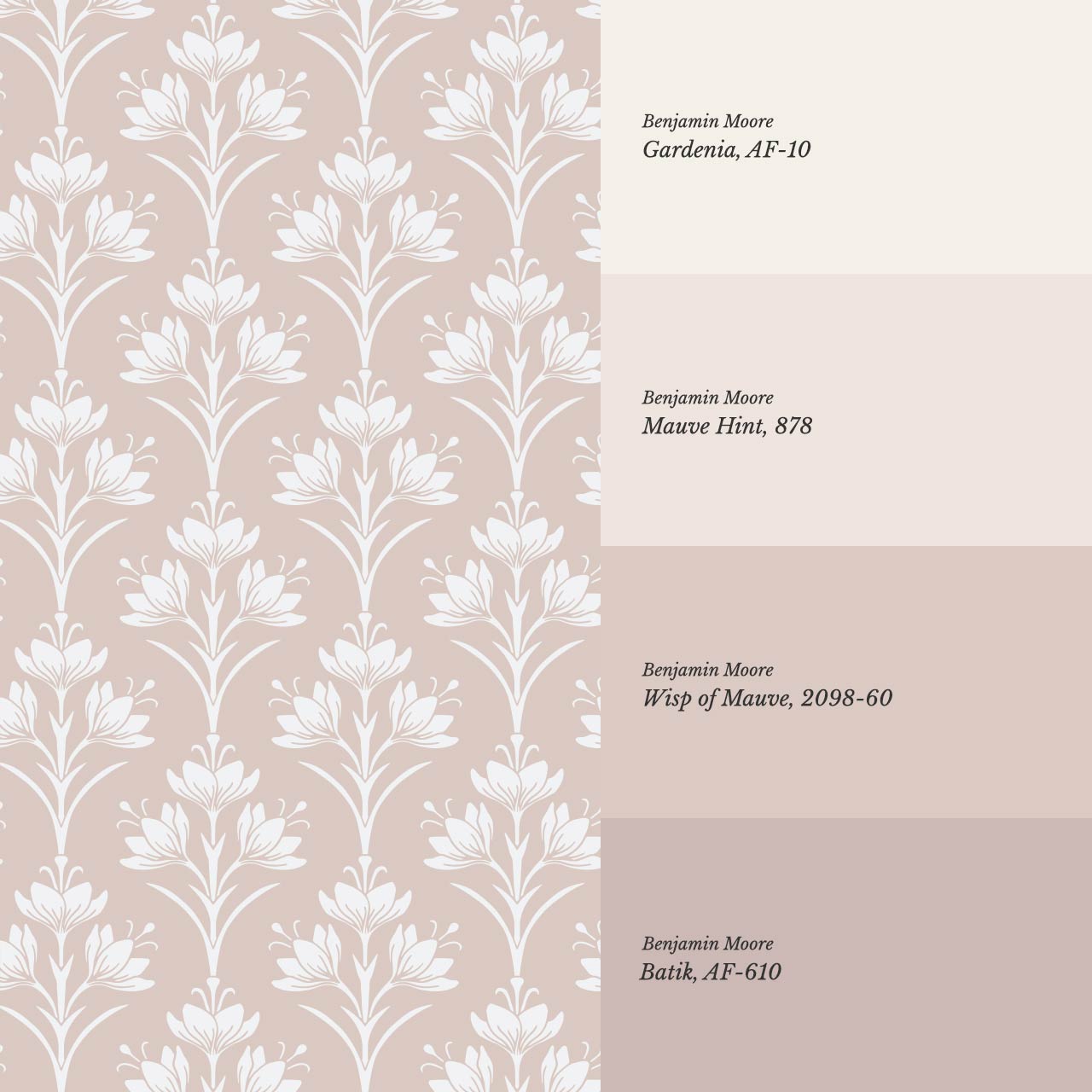 Genesis Crocus Mauve Wallpaper