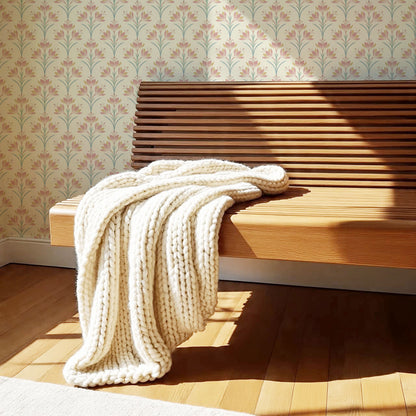 Genesis Crocus Coral Wallpaper