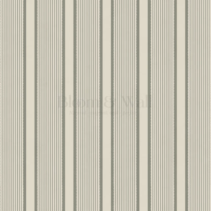 Georgia Harbor Scallop Stripes Sage Wallpaper