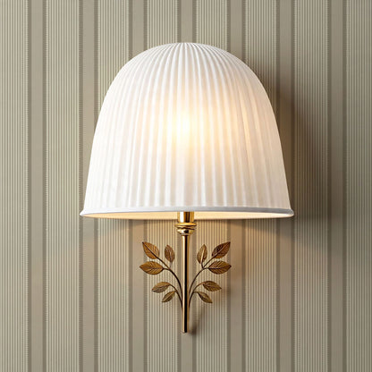 Georgia Harbor Scallop Stripes Stone Wallpaper