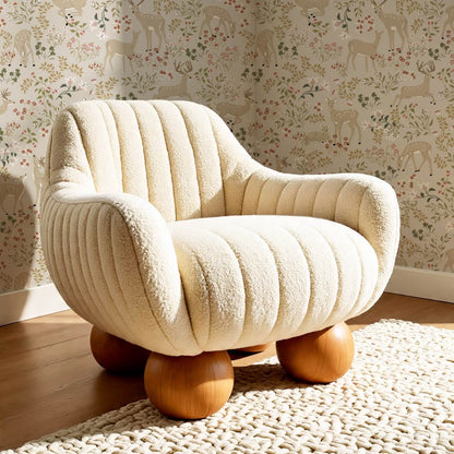 Gianna Meadow Deer Taupe Wallpaper