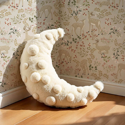 Gianna Meadow Deer Taupe Wallpaper