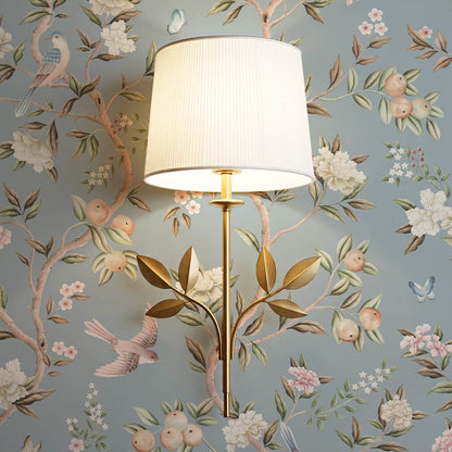 Ginevra Orchard Song Chinoiserie Sky Pastel Wallpaper