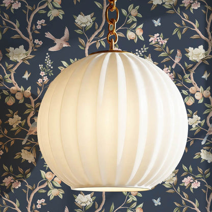 Ginevra Orchard Song Chinoiserie Navy Pastel Wallpaper