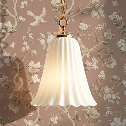 Ginevra Orchard Song Chinoiserie Clay Beige Wallpaper