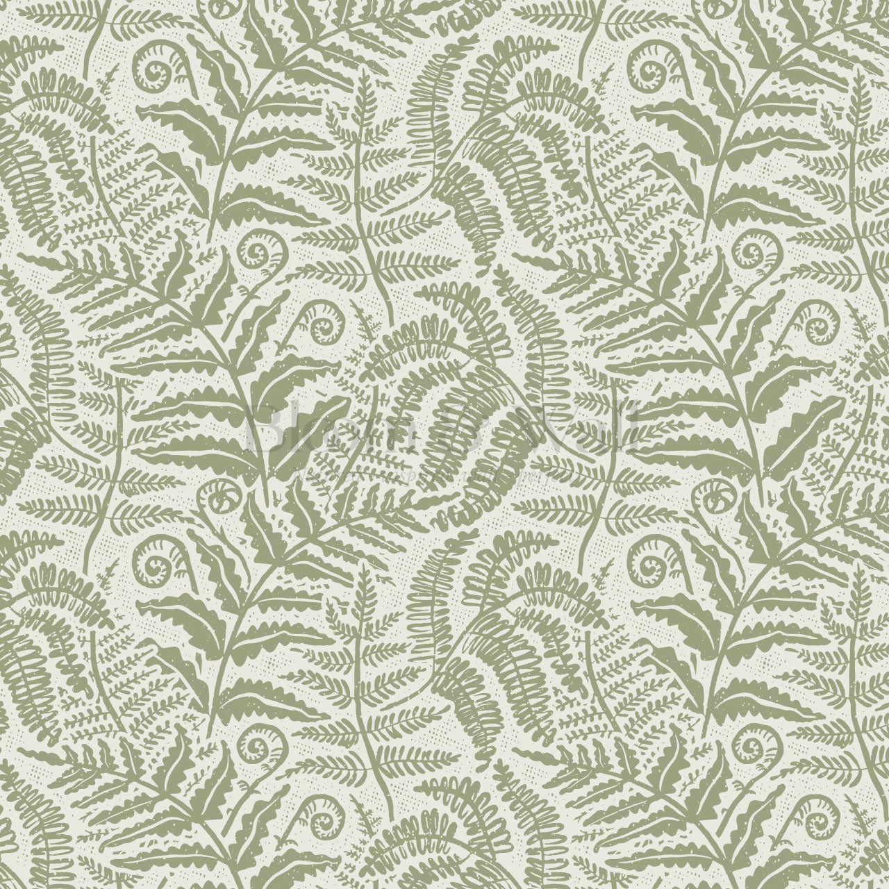 Gloria Fern Grullo Green Wallpaper