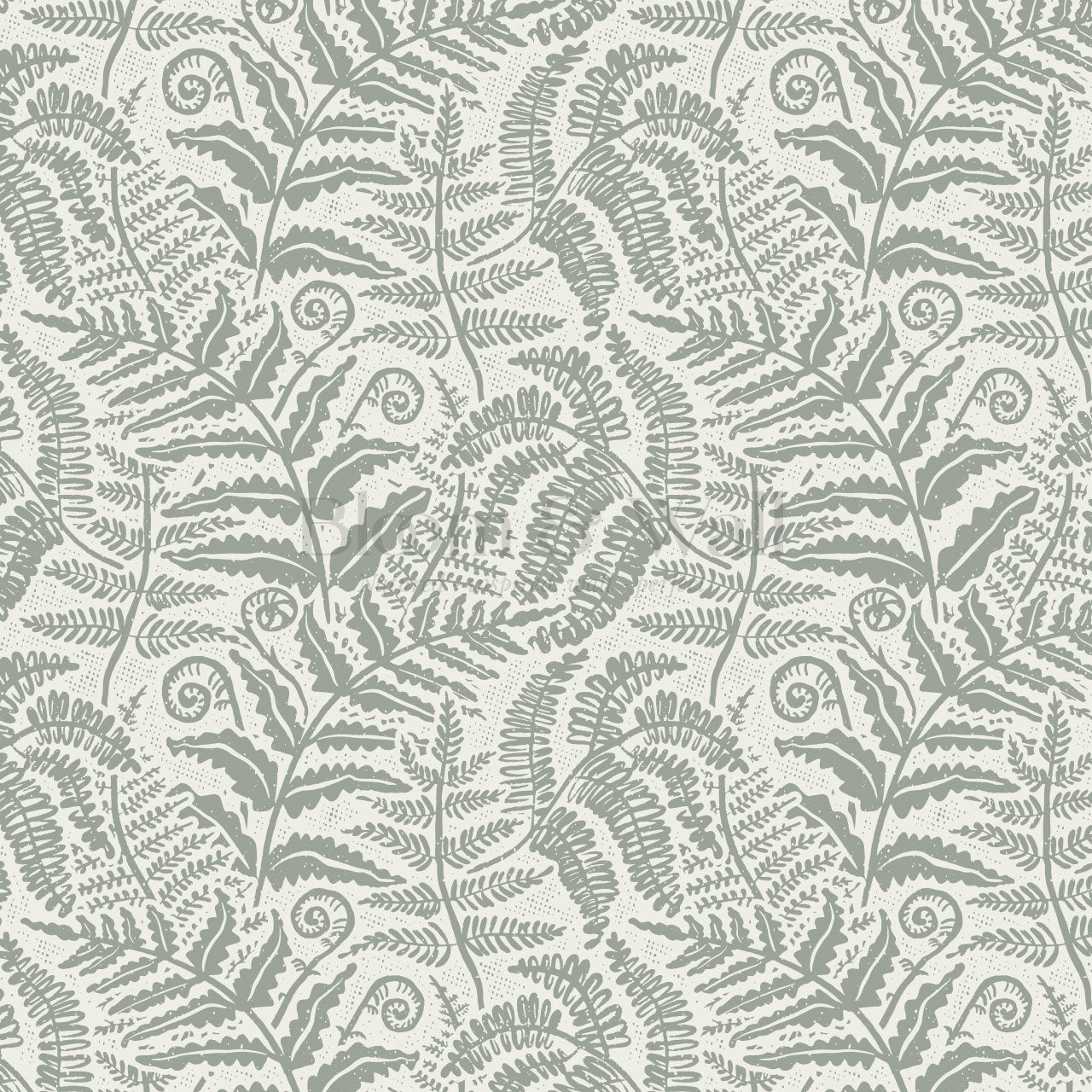 Gloria Fern Sage Wallpaper