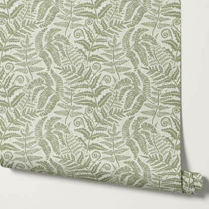 Gloria Fern Grullo Green Wallpaper