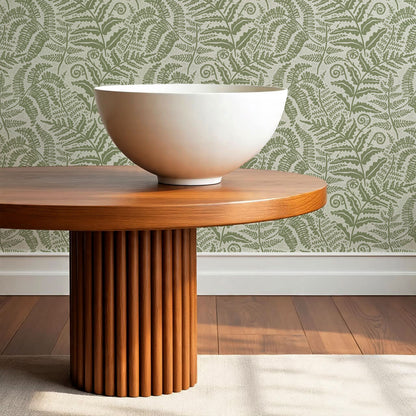 Gloria Fern Grullo Green Wallpaper
