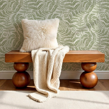 Gloria Fern Grullo Green Wallpaper