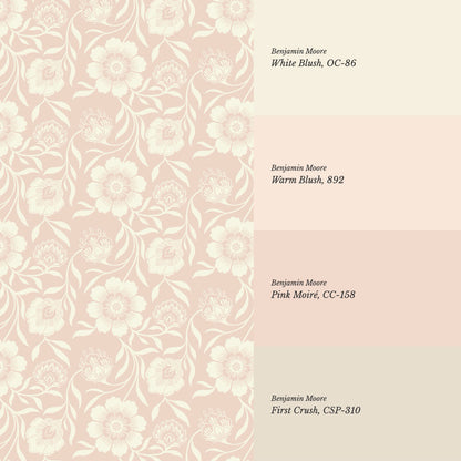 Grace Botanicals Blush Wallpaper