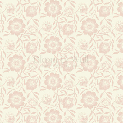 Grace Botanicals Pink Butter Wallpaper