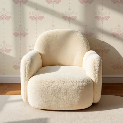 Gracie Rosewing Hearts Cream Blush Wallpaper