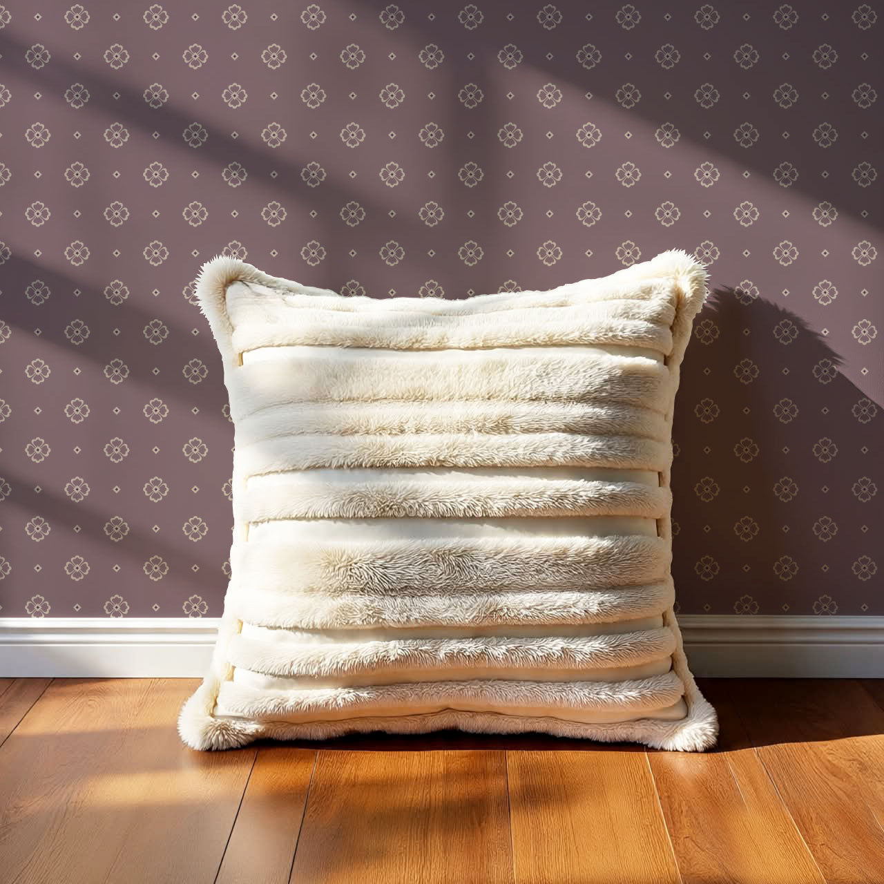 Hailey Foulard Red Wine Wallpaper