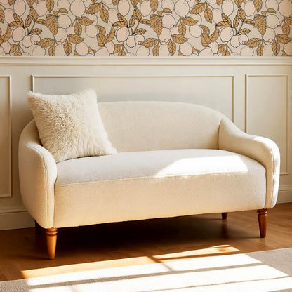 Hannah Lemons Ochre Blush Wallpaper