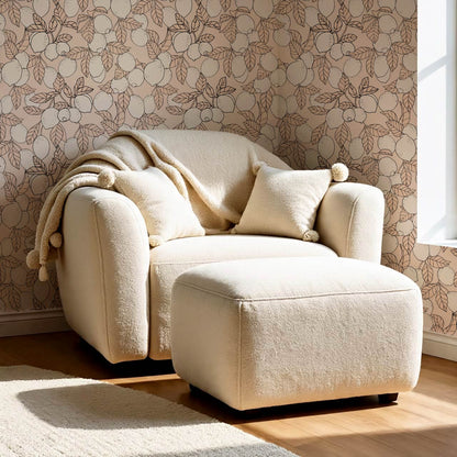 Hannah Lemons Warm Pink Wallpaper