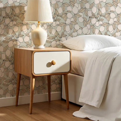 Hannah Lemons Sage Cream Wallpaper