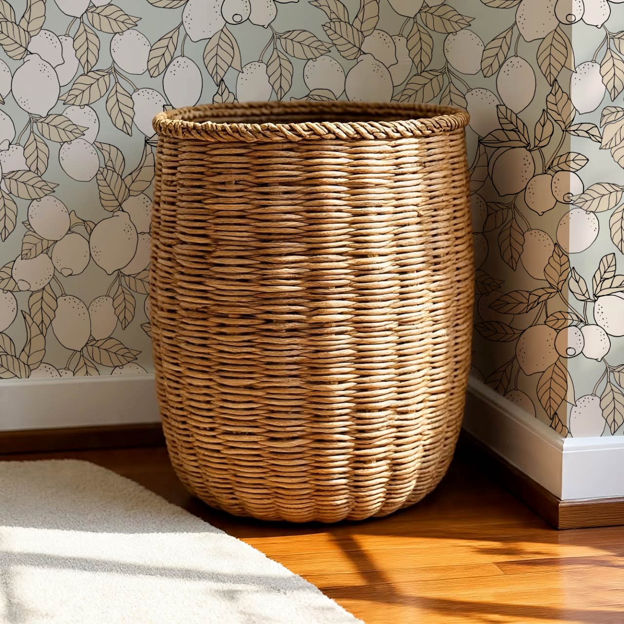 Hannah Lemons Sage Cream Wallpaper