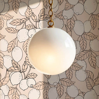 Hannah Lemons Warm Pink Wallpaper