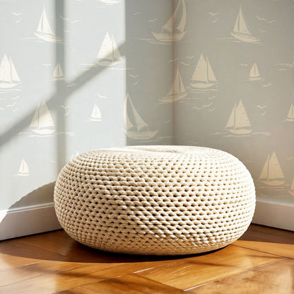 Harper Race Day Sailboats Baby Blue Wallpaper