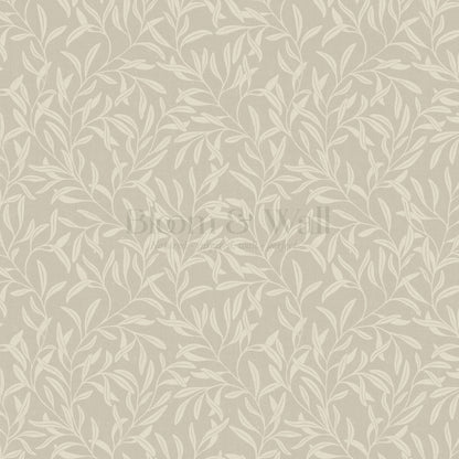 Haven Foliage Vines Stone Wallpaper