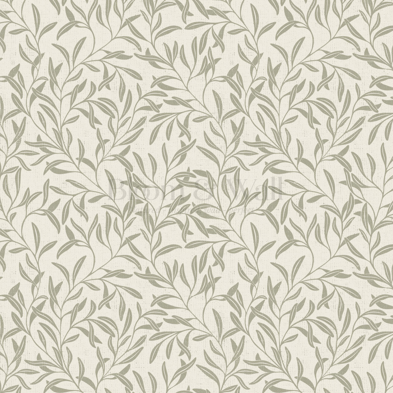 Haven Foliage Vines Sage Wallpaper