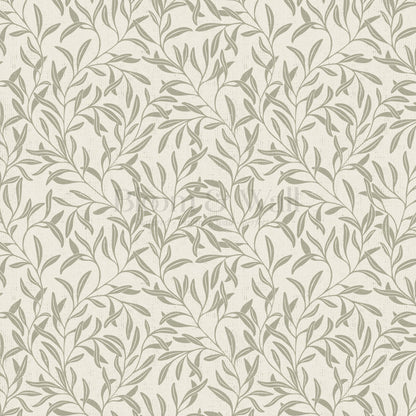Haven Foliage Vines Sage Wallpaper