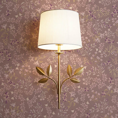 Hazel Wildflowers Mauve Wallpaper