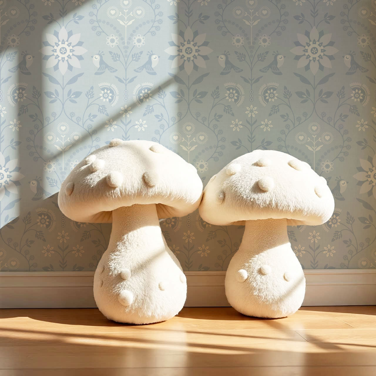 Oaklynn Heartwood Folk Garden Sky Wallpaper