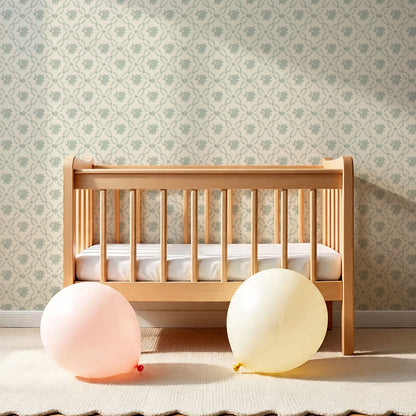 Helen Small Florals Sage Butter Wallpaper