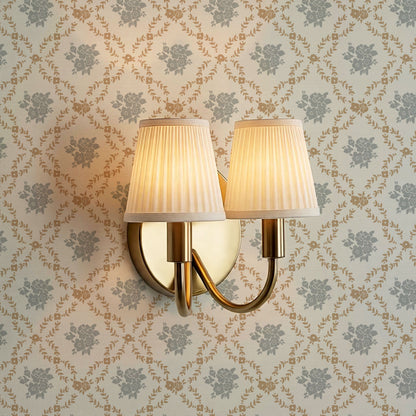 Helen Small Florals Neutral Wallpaper