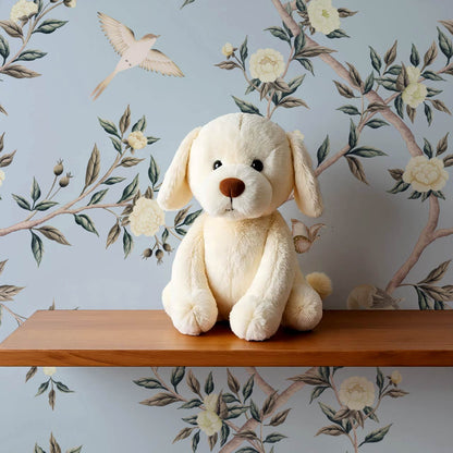 Hemma Porcelain Orchard Chinoiserie Sky Pearl Wallpaper
