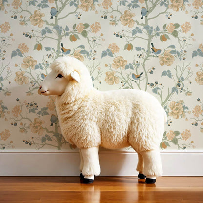 Ingrid Chinoiserie Sage Sky Wallpaper