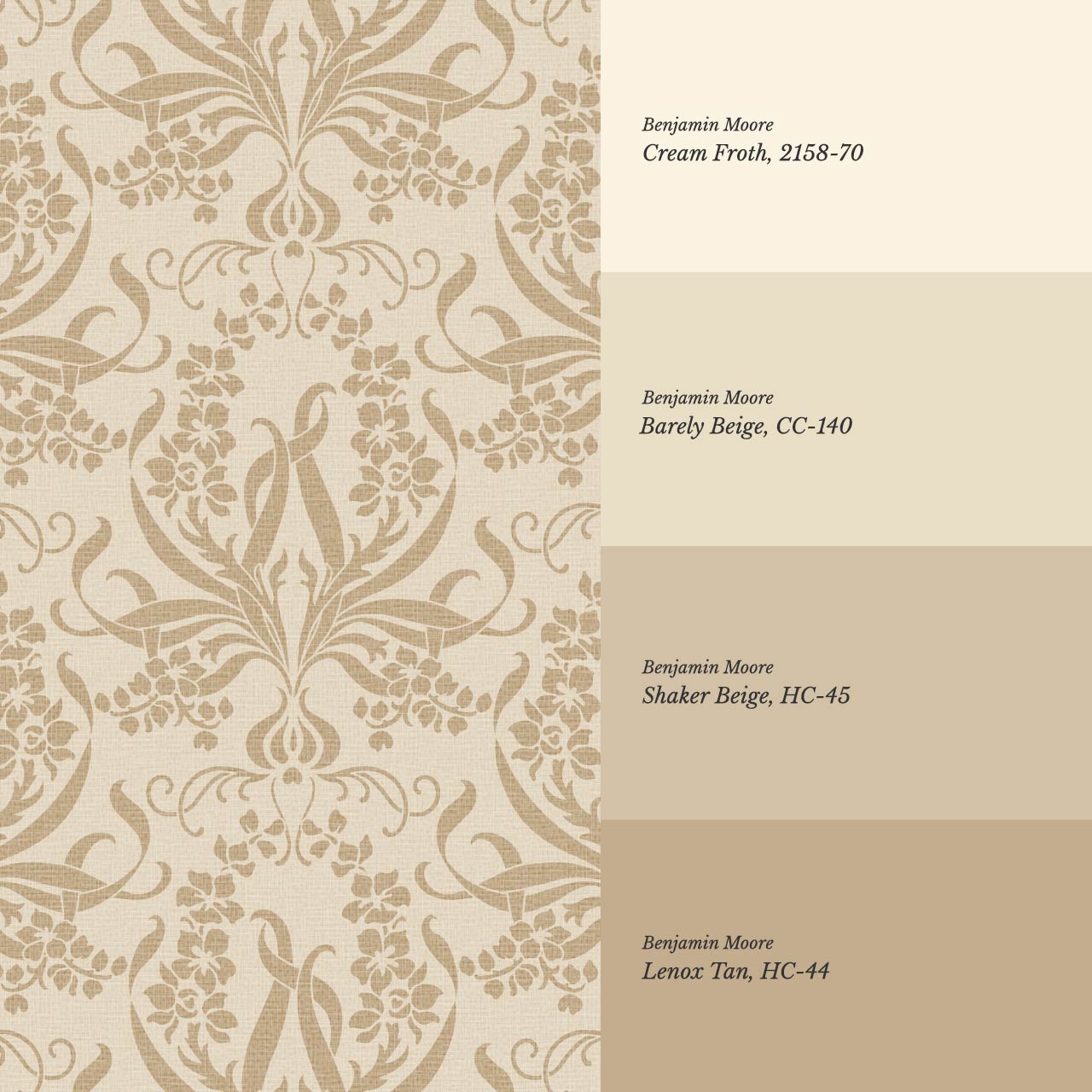 Ira Bulb Bloom Garden Taupe Earth Wallpaper
