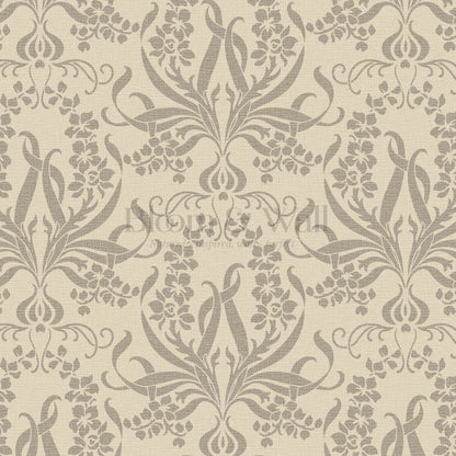 Ira Bulb Bloom Garden Straw Smoke Wallpaper