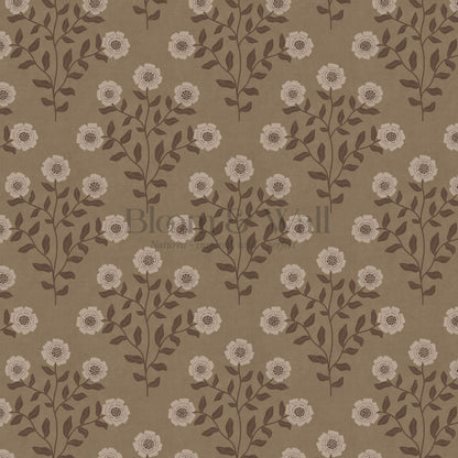Irati Everbloom Dusty Earth Beige Wallpaper