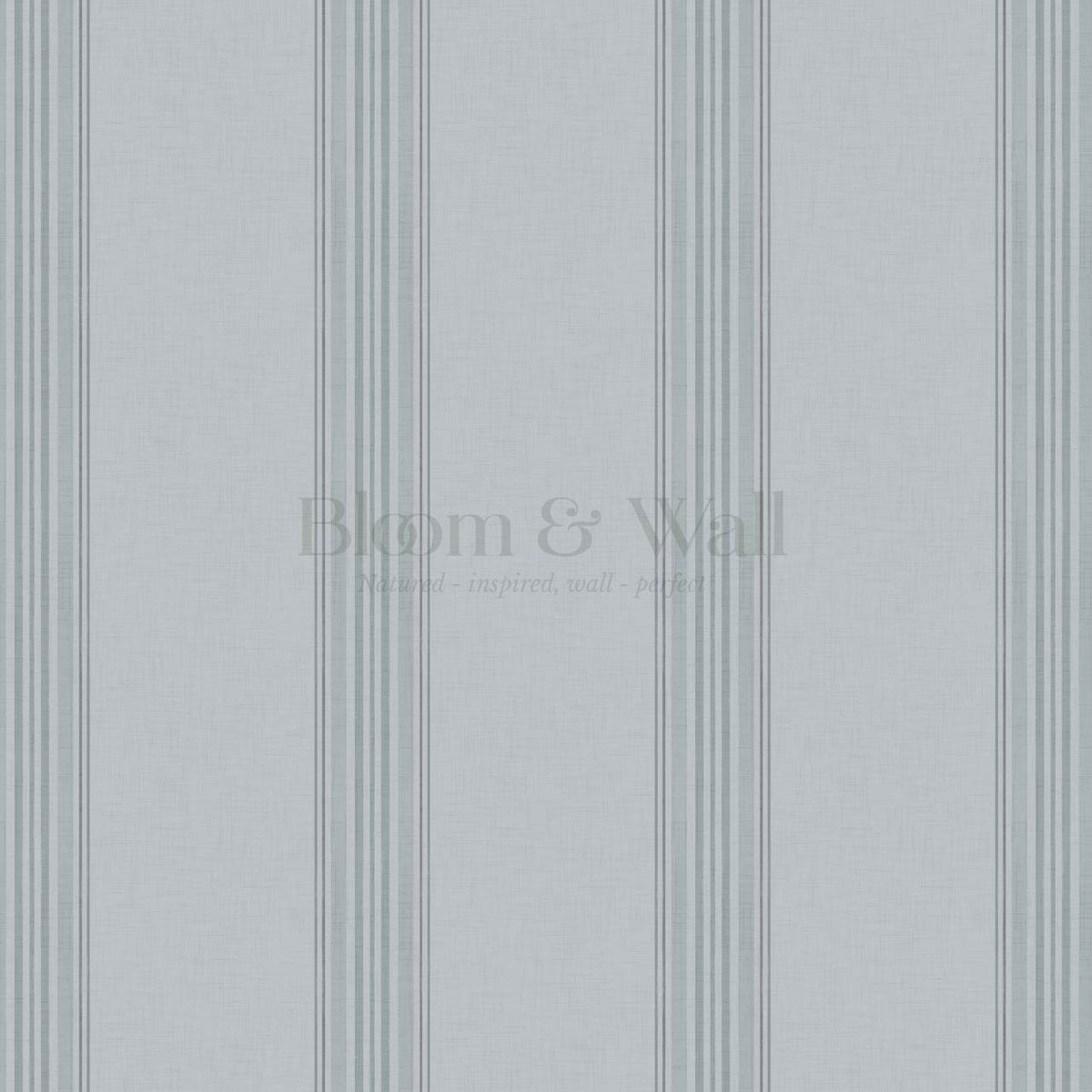Iris Stripes Silver Slate Wallpaper