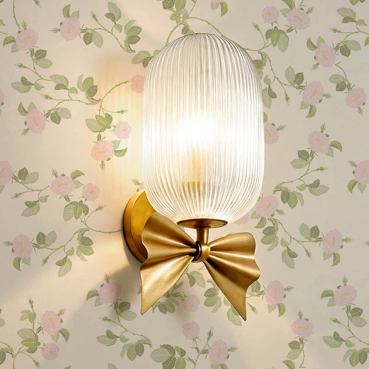Isolde Wild Rose Blush Butter Wallpaper