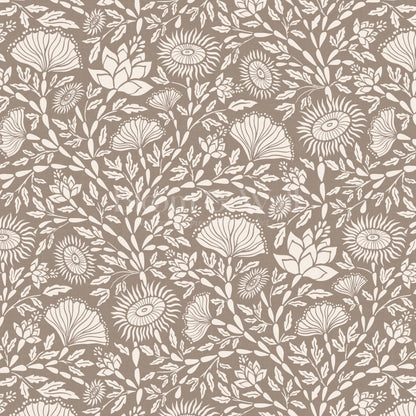 Ivy Seaweed Sand Wallpaper