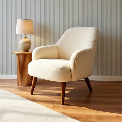 Jara Layered Wobbly Vertical Stripe Dove Gray Wallpaper